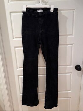 Zara Black Flare High-Rise Jeans
